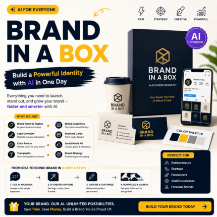 Brand in a Box Build a Powerful Identity with AI in One Day