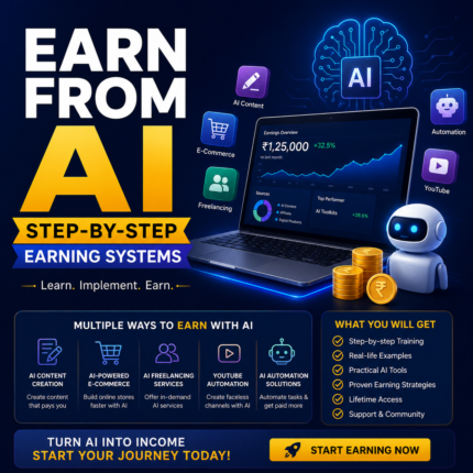 Earn from AI Step-by-Step Earning Systems